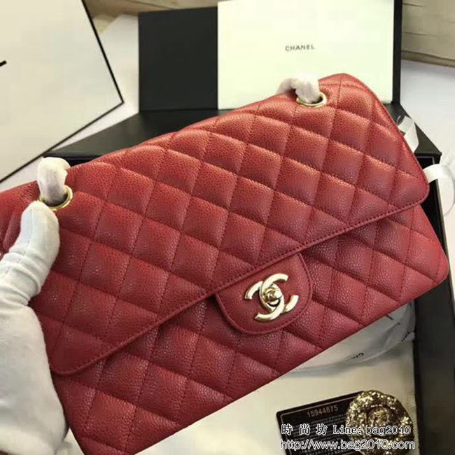香奈兒CHANEL 升級版A1112全新經典小羊皮金銀鏈條單肩斜挎包 DSC1745